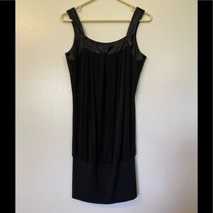 La Belle Made in USA summer black dress medium